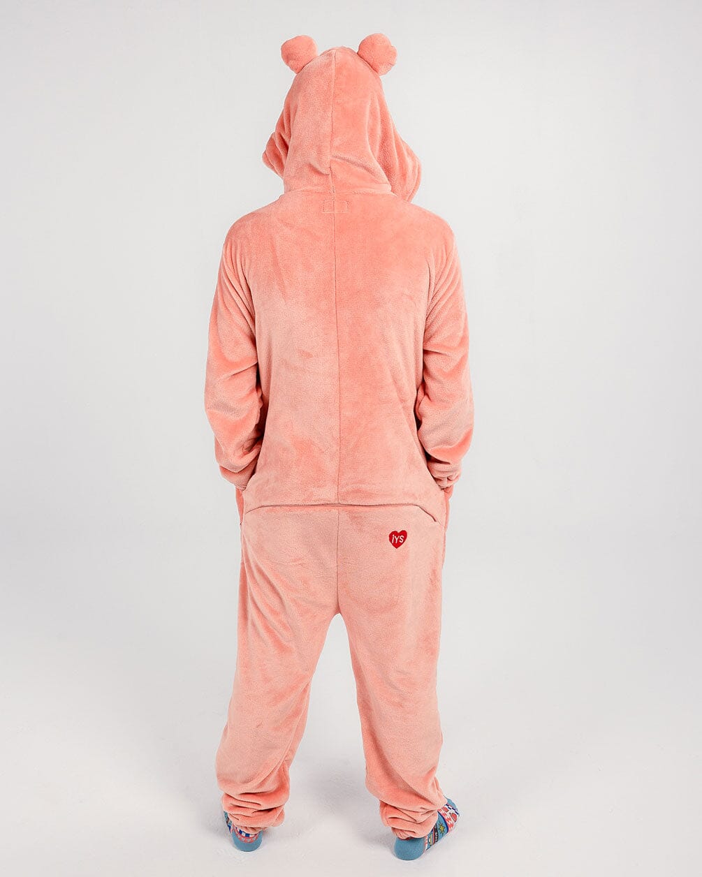 Pink Bear Onesie Onesies IN YOUR SHOE 