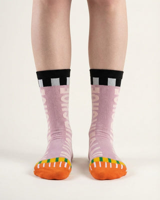 Pink Bomb Neck Socks Neck Socks IN YOUR SHOE 