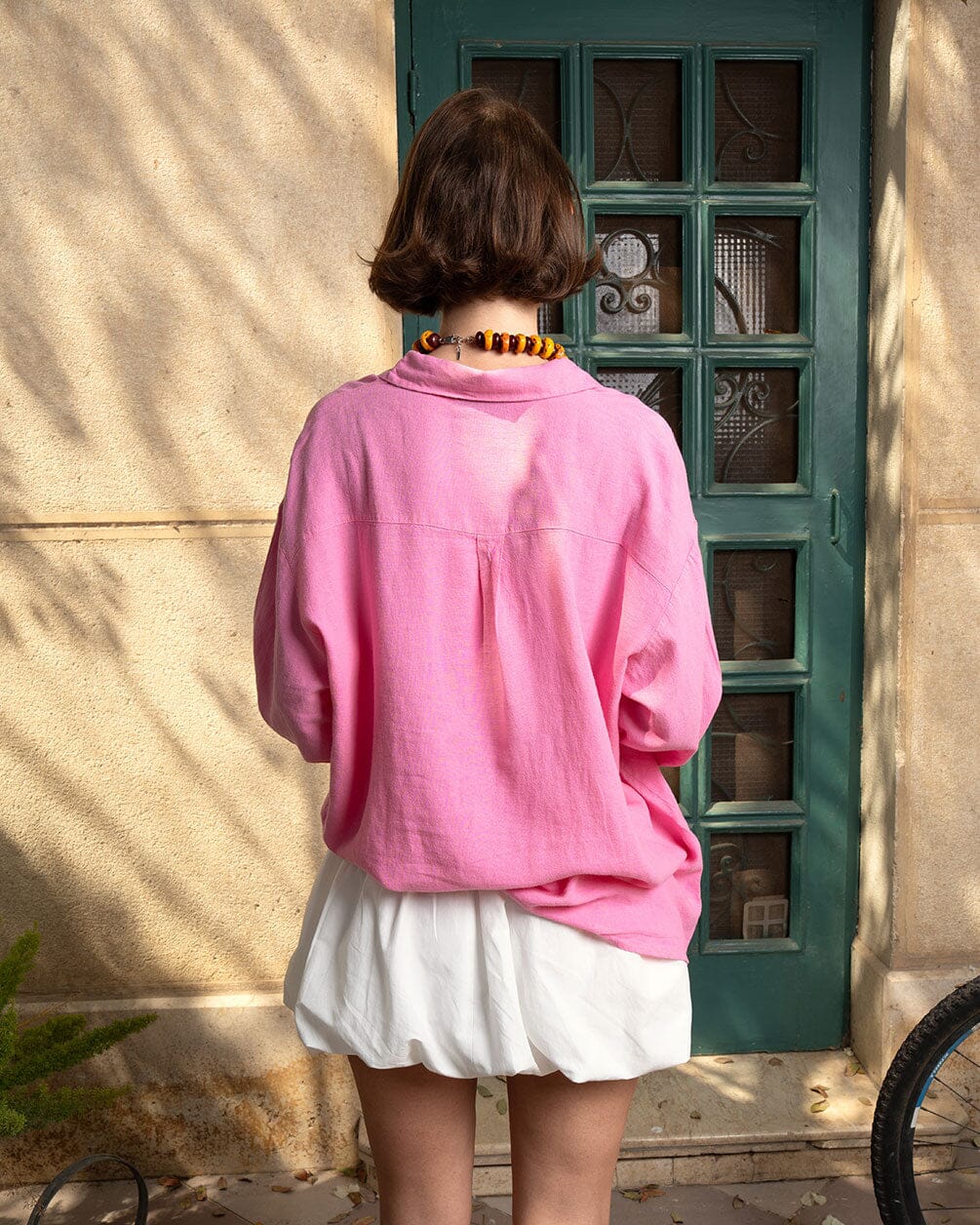 Pink Boyfriend Shirt Boyfriend Shirt IN YOUR SHOE 