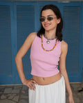 Pink Bubble Gum Tank Top