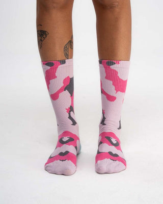 Pink Camo Neck Socks Neck Socks IN YOUR SHOE 