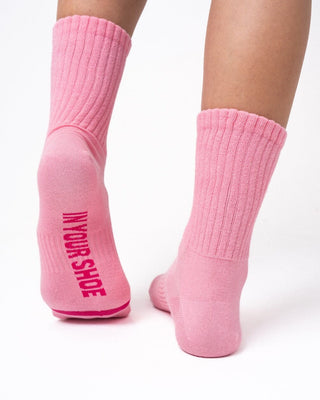 Pink Derby Neck Socks Neck Socks IN YOUR SHOE 