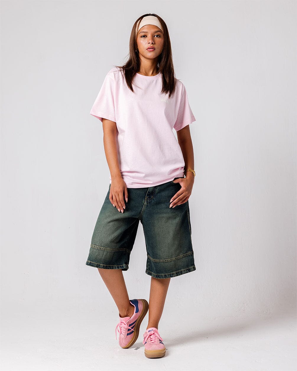 Pink IYS Printed Regular Tee Printed Regular Tees IN YOUR SHOE L 