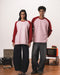 Pink Raglan Oversized Pullover