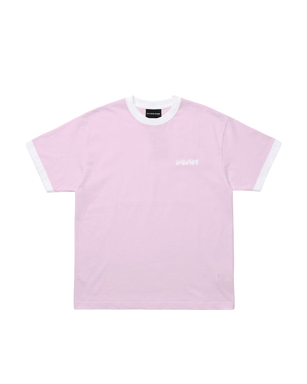 Pink Retro Oversized Tee Printed Oversized Tees IN YOUR SHOE 
