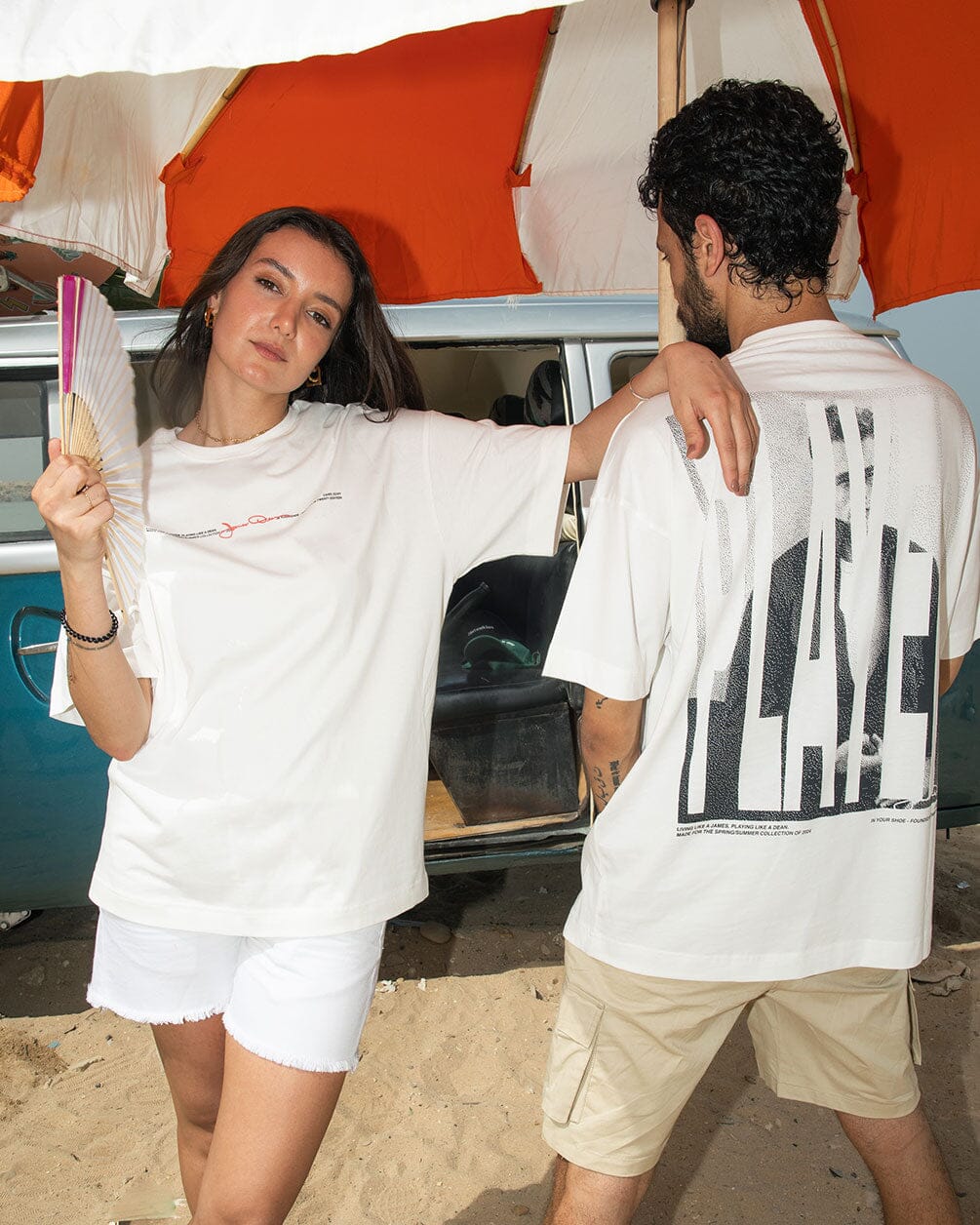 Player Printed Oversized Tee Printed Oversized Tees IN YOUR SHOE M 