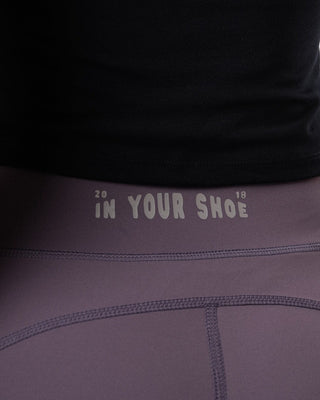 Purple Flared Leggings Leggings IN YOUR SHOE XL 
