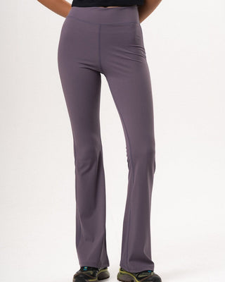 Purple Flared Leggings Leggings IN YOUR SHOE 