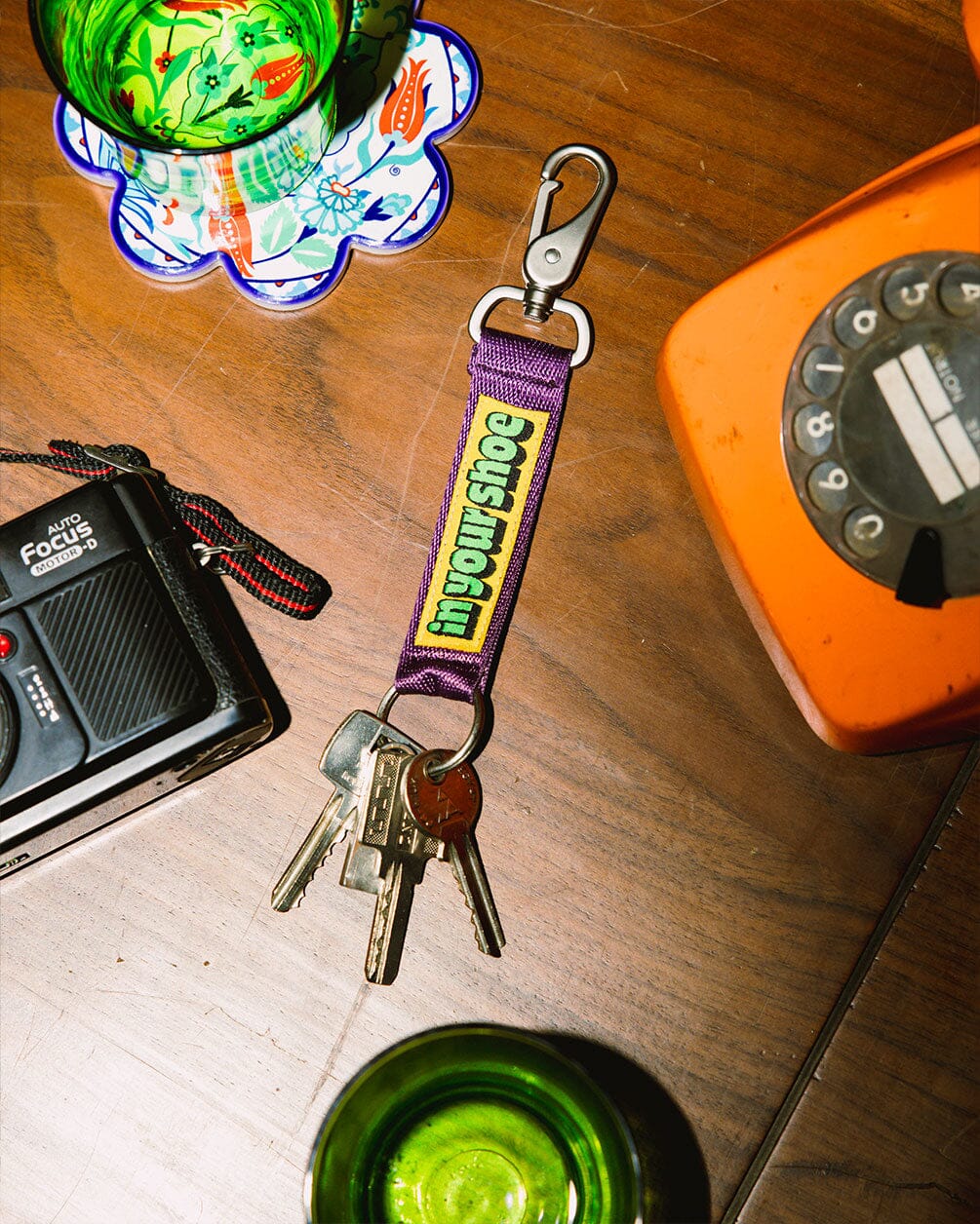 Purple Keychain Keychain In Your Shoe 