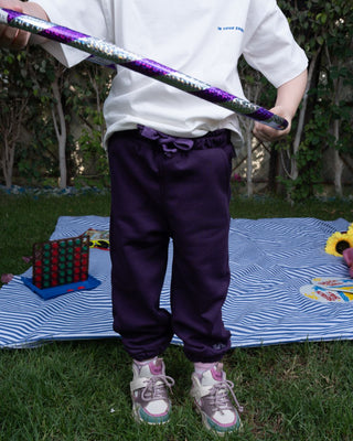 Purple Loose Kids Swants Swants (Kids) IN YOUR SHOE 