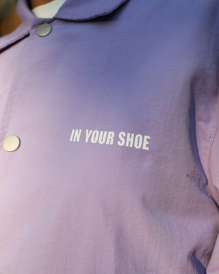 Purple Printed Regular Windbreaker Windbreaker IN YOUR SHOE XL 