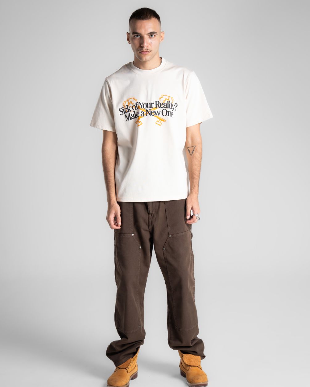 Reality Sh*t Regular Tee Printed Regular Tees IN YOUR SHOE L 