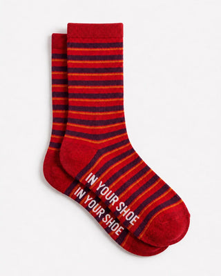 Red Granny Neck Socks Neck Socks IN YOUR SHOE 