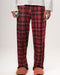 Red Plaid Fluffy Pjoys