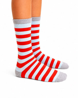 Red Playground Neck Socks Neck Socks IN YOUR SHOE 