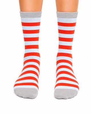 Red Playground Neck Socks Neck Socks IN YOUR SHOE 