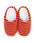 Red Striped Pantoufle