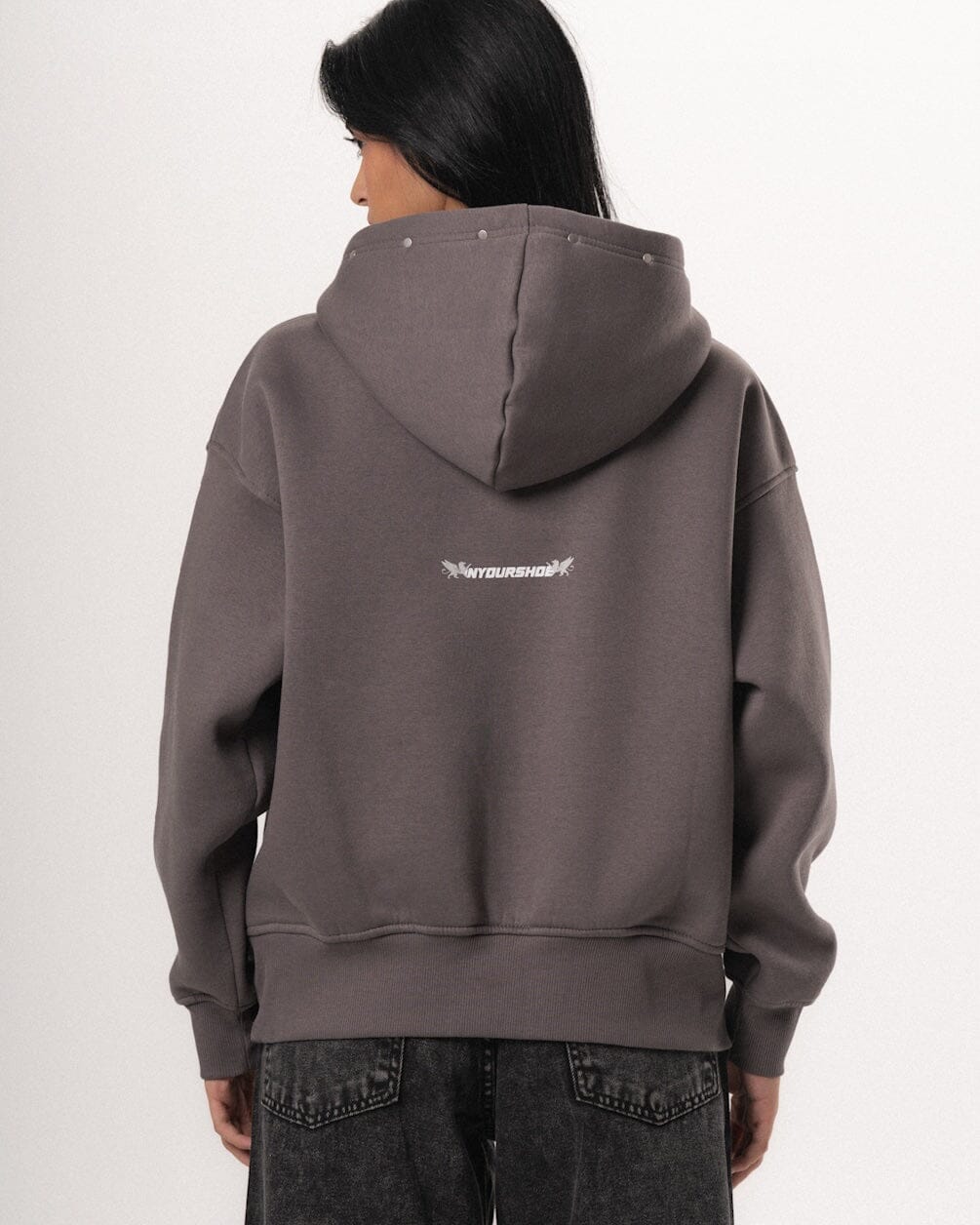 Reduced To Nothing Boxy Hoodie Boxy Hoodies IN YOUR SHOE L 