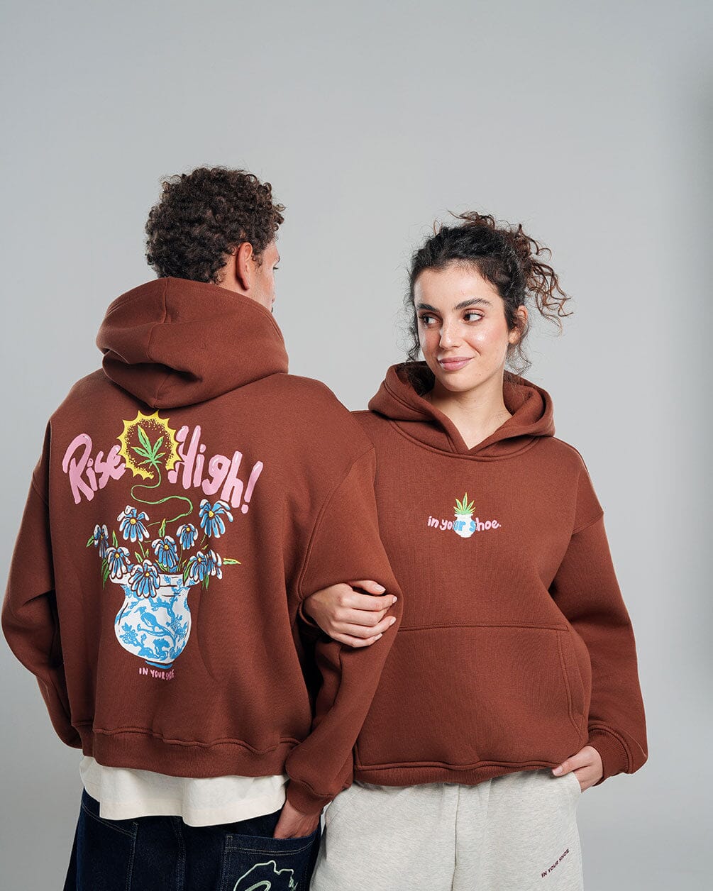Rise High Boxy Hoodie Boxy Hoodies IN YOUR SHOE S 