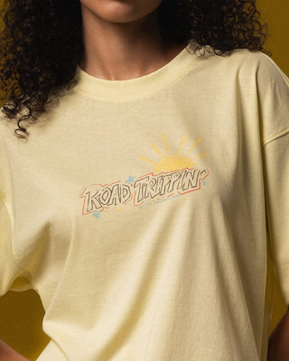Road Trippin Oversized Tee Printed Oversized Tees IYS X ZED L 