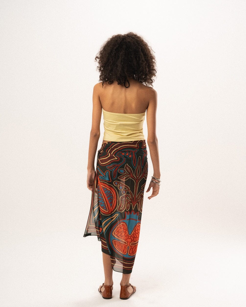Roman W Zatoun Chiffon Flowy Wrap Flowy Wraps IN YOUR SHOE 