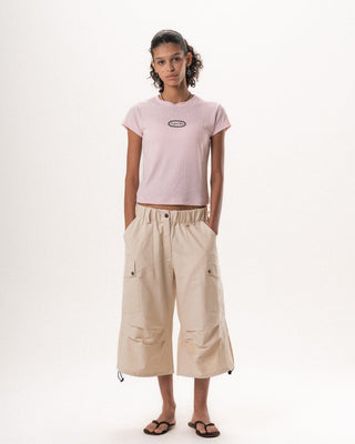 Rose Pink Loose Fit Baby Tee Baby Tees IN YOUR SHOE S 