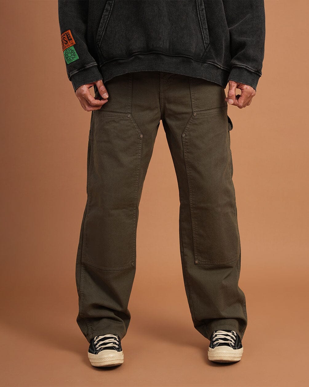 Rusty Teal Carpenter Jeans Jeans IN YOUR SHOE 32 