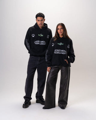 RVNG Washed Hoodie Acid Washed Hoodies IN YOUR SHOE 