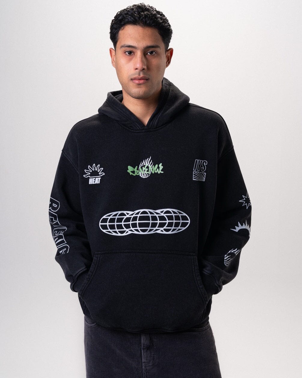 RVNG Washed Hoodie Acid Washed Hoodies IN YOUR SHOE 
