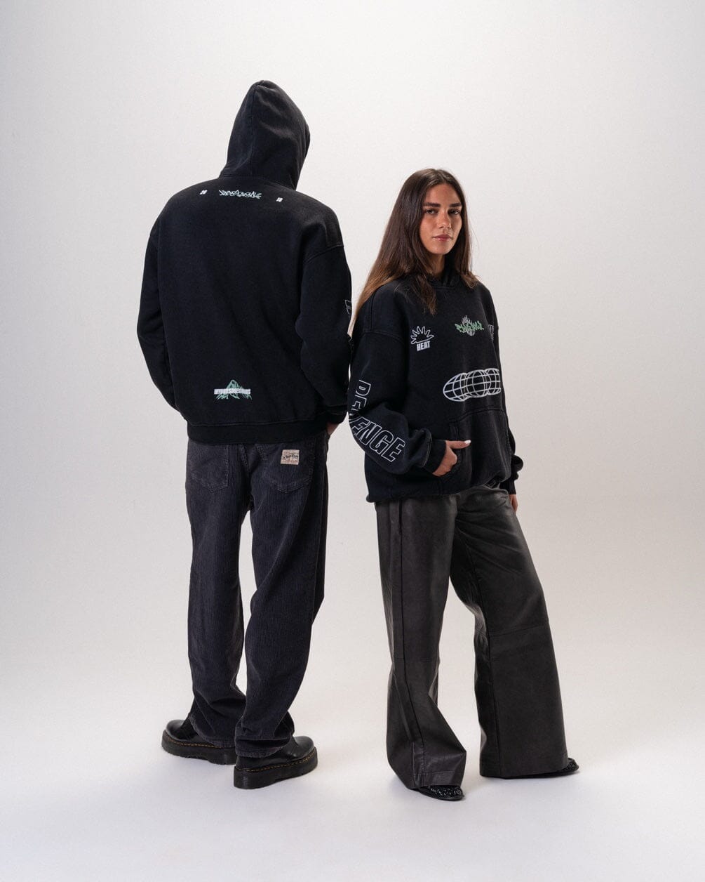 RVNG Washed Hoodie Acid Washed Hoodies IN YOUR SHOE 