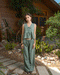 Sage Green Crinkled Pants