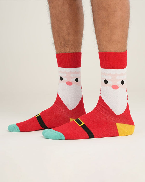 Santa Neck Socks
