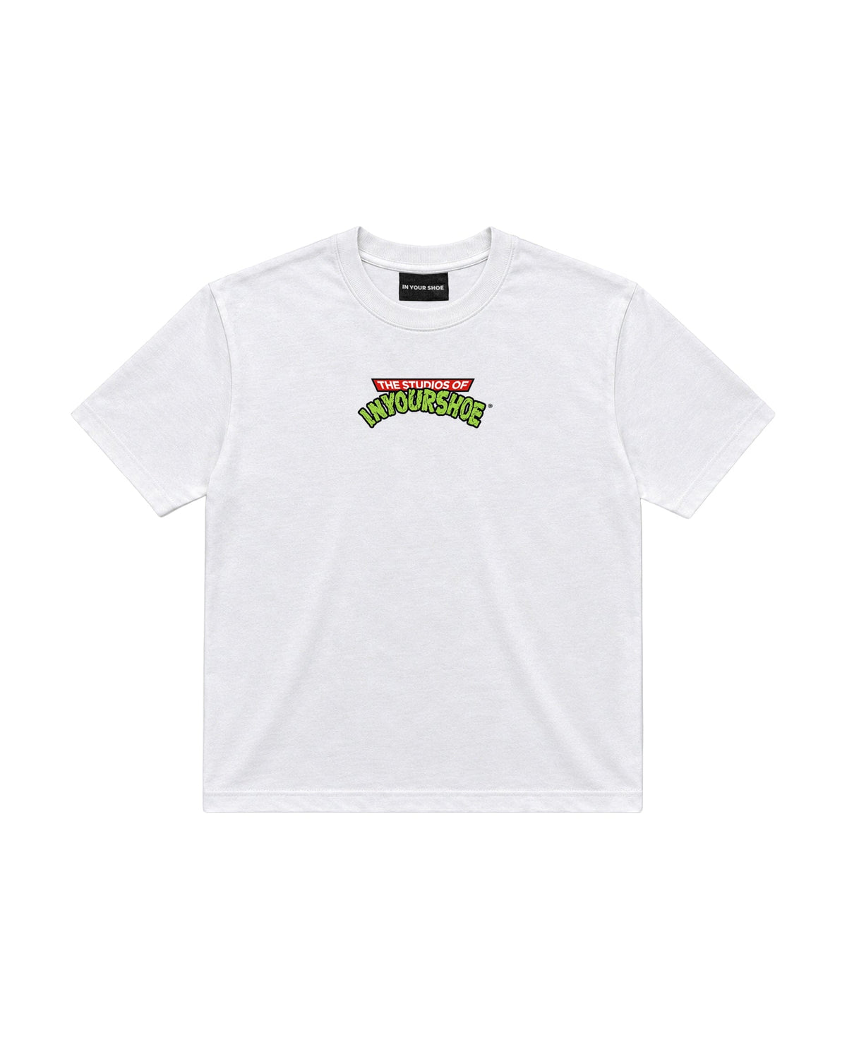 Save The Turtles Boxy Tee Printed Boxy Tee IN YOUR SHOE M White 