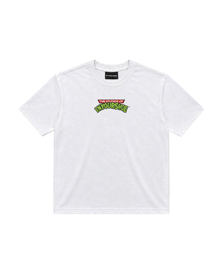 Save The Turtles Boxy Tee Printed Boxy Tee IN YOUR SHOE M White 