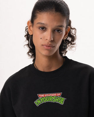 Save The Turtles Boxy Tee Printed Boxy Tee IN YOUR SHOE XL Black 