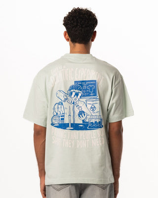 Scientific Experiment Oversized Tee Printed Oversized Tees IN YOUR SHOE L 