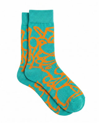 Scribbles Neck Socks Neck Socks IN YOUR SHOE 