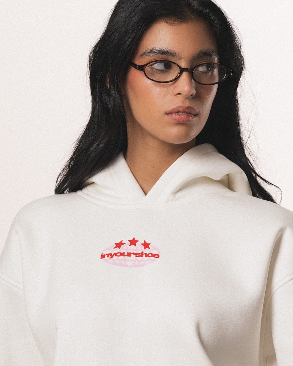 Self Proclaimed Oversized Hoodie Printed Hoodies IN YOUR SHOE 