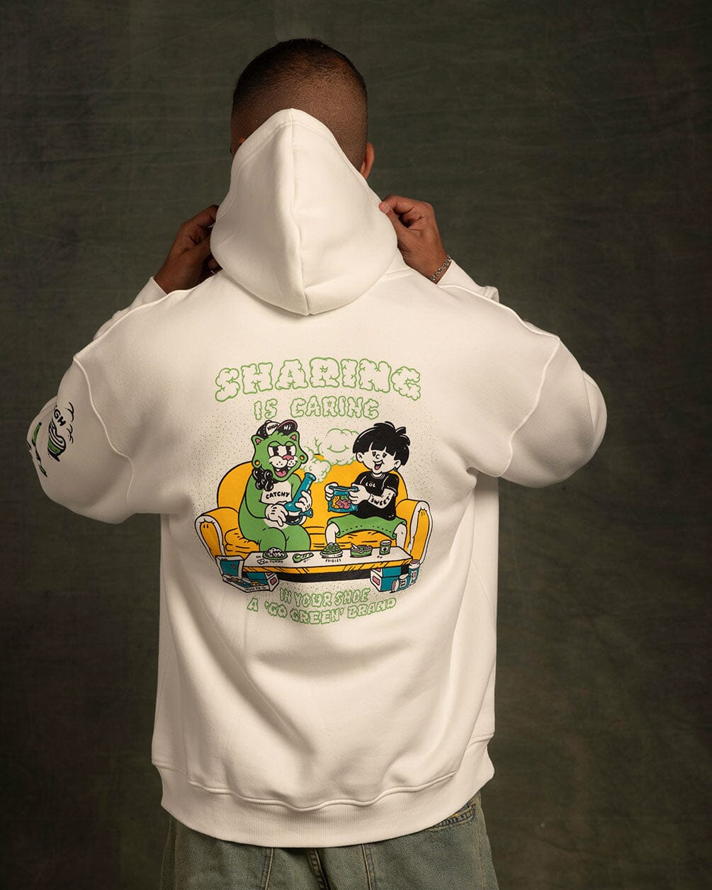 Sharing Is Caring Hoodie Printed Hoodies IN YOUR SHOE 