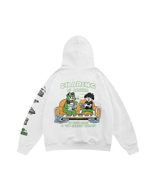 Sharing Is Caring Hoodie Printed Hoodies IN YOUR SHOE 