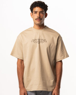 Shawarena Oversized Tee Printed Oversized Tees IN YOUR SHOE L 