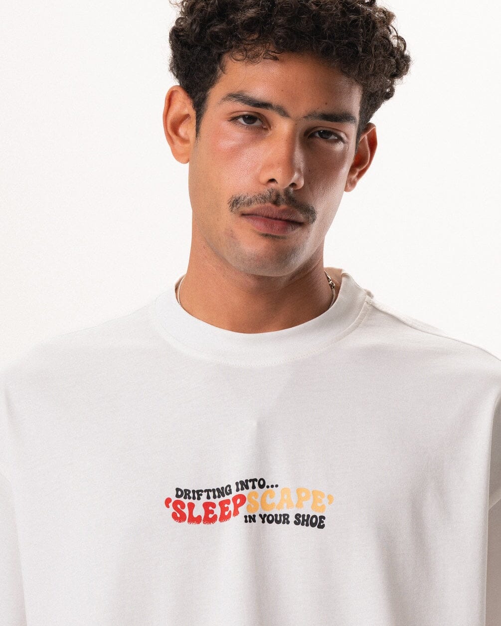 Sleepscape Oversized Tee Printed Oversized Tees IN YOUR SHOE XL 