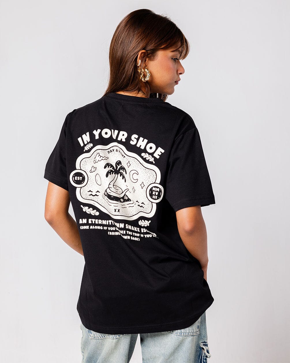 Snake Island Regular Tee Printed Regular Tees IN YOUR SHOE 