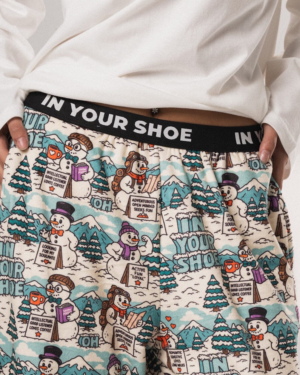 Snow Dates Fluffy Pjoys Fluffy Pjoys IN YOUR SHOE L 