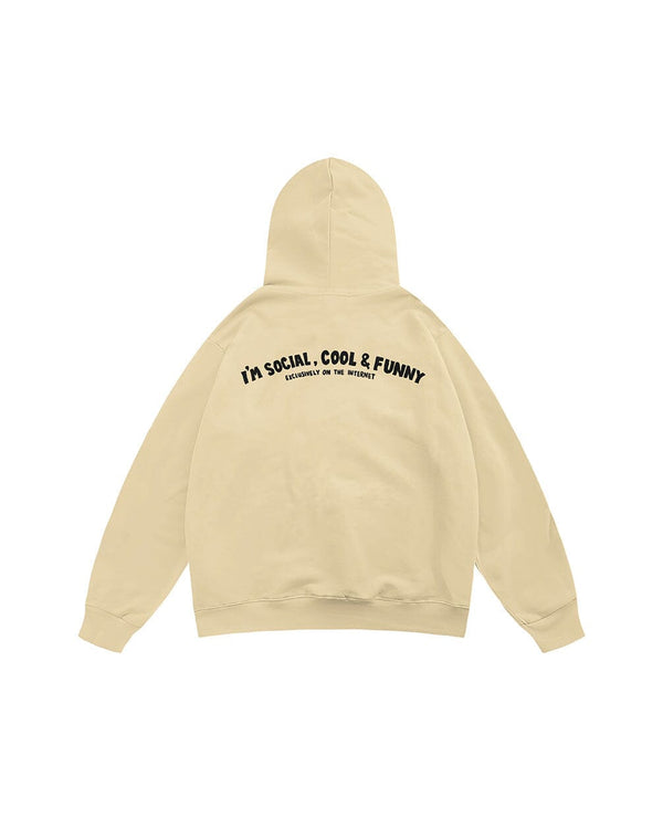 Social On Social Media Boxy Hoodie