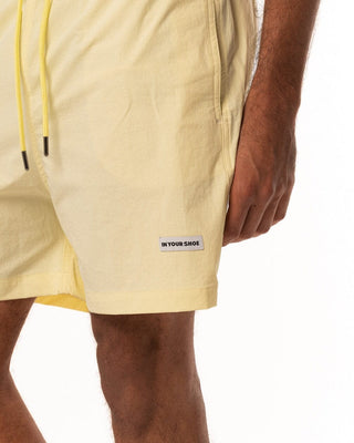 Solid Butter Yellow Swim Shorts Swim Shorts IN YOUR SHOE XXL 