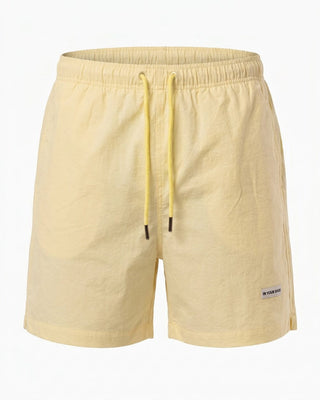 Solid Butter Yellow Swim Shorts Swim Shorts IN YOUR SHOE 