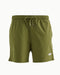 Solid Olive Swim Shorts