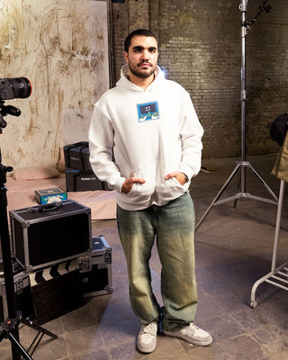 Stories Never End Hoodie Printed Hoodies In Your Shoe X SHAHID M 