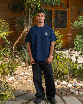 Summer Moon Oversized Tee Printed Oversized Tees IN YOUR SHOE 